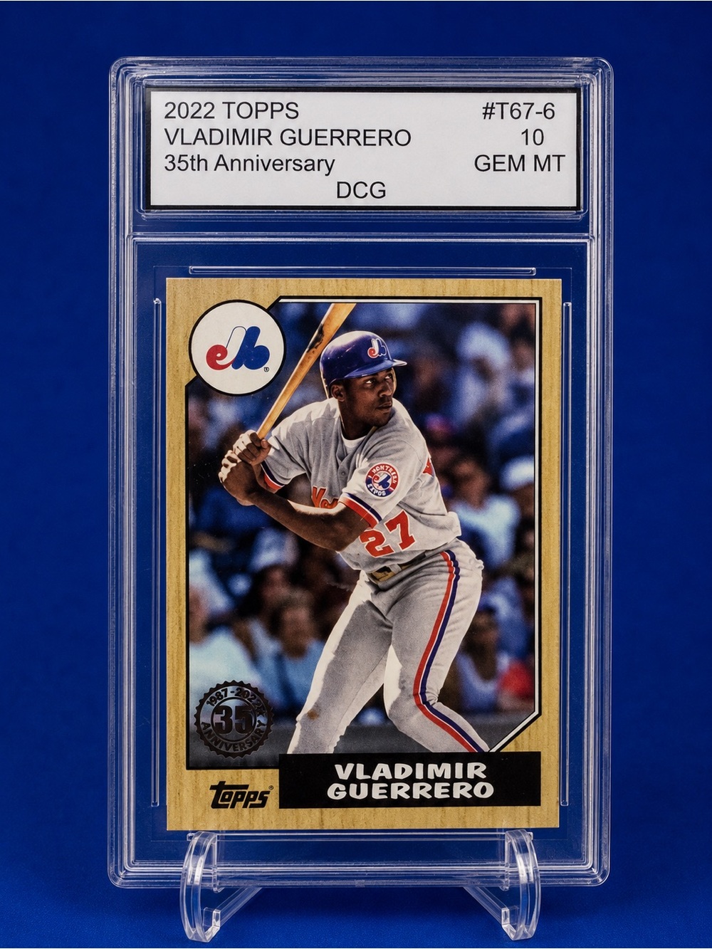 2022 Topps Vladimir Guerrero Montreal Canadiens